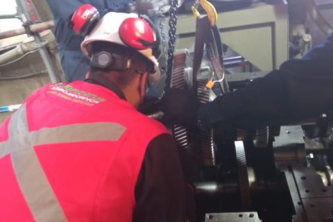 Supervisión mantenimiento caja reductora Westech